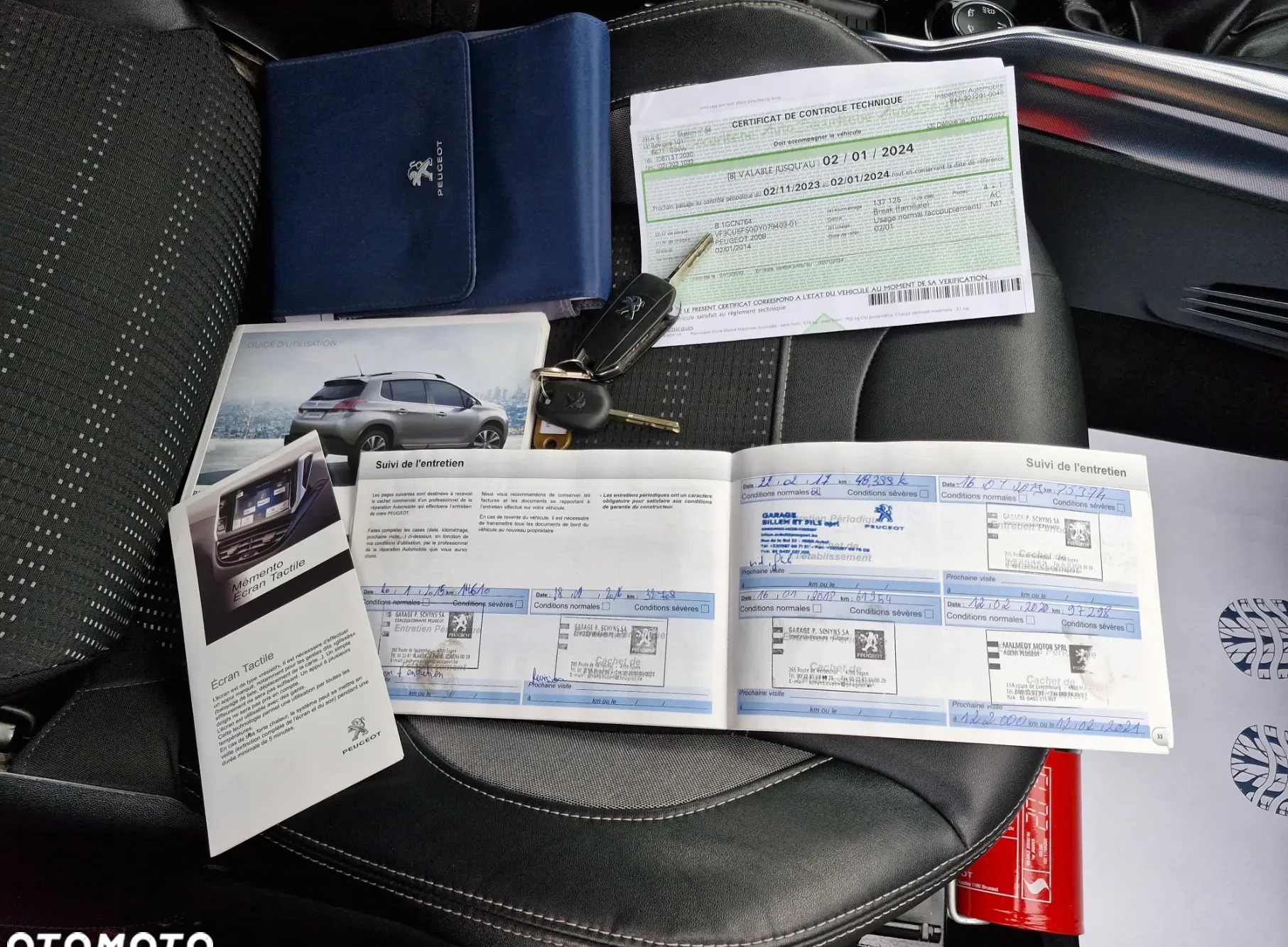 Peugeot 2008 cena 43900 przebieg: 146000, rok produkcji 2014 z Będzin małe 781